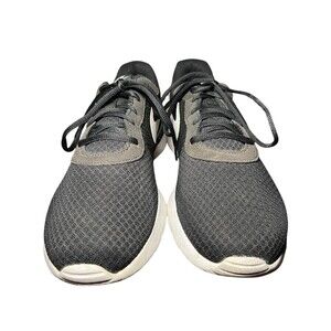 Nike Tanjun Black Lace Athletic Running Sneaker Shoes Men's Size 13, 812654-011
